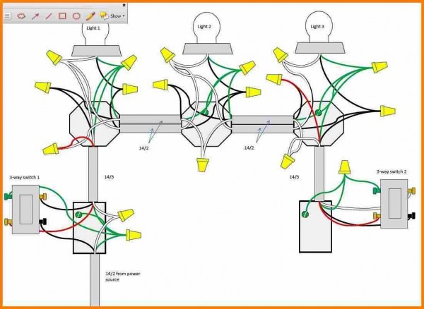 How To Wire A 3 Way Switch With Four Lights How To Wire A 3 Way Switch With Four Lights