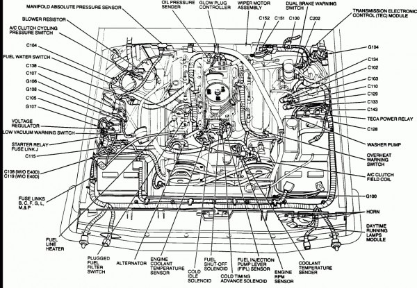 7 3 Powerstroke Wiring Harness