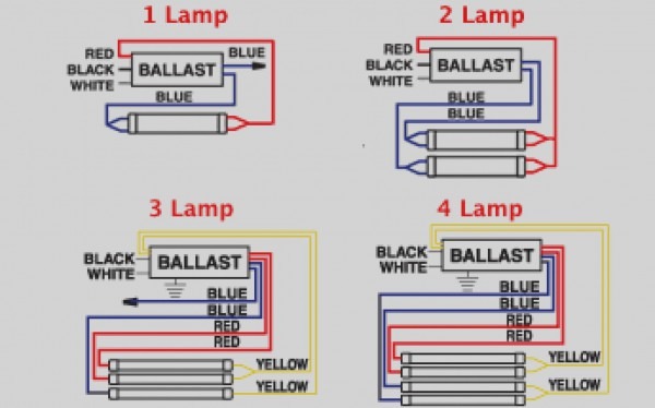 Fluorescent Ballast Wiring Diagram