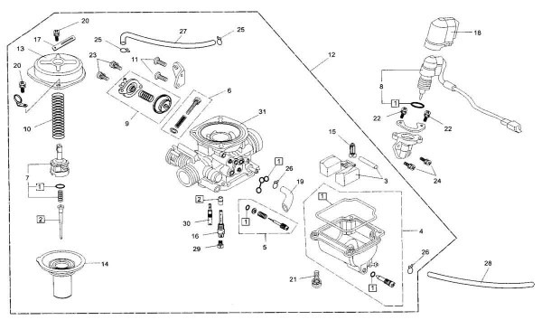150cc Gy6 Carburetor Diagram | Car Wiring Diagram