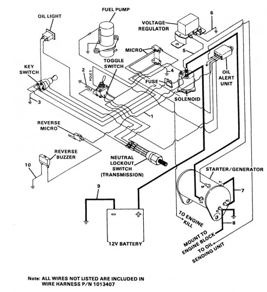 2000 Club Car Wiring Diagram