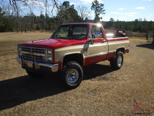 1986 Chevrolet K10 Silverado Scottsdale Vintage Classic Rare 83 84 1986 Chevrolet K10 Silverado Scottsdale Vintage Classic Rare 83 84