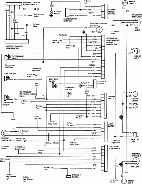 85 Chevy Truck Wiring Diagram 85 Chevy Truck Wiring Diagram