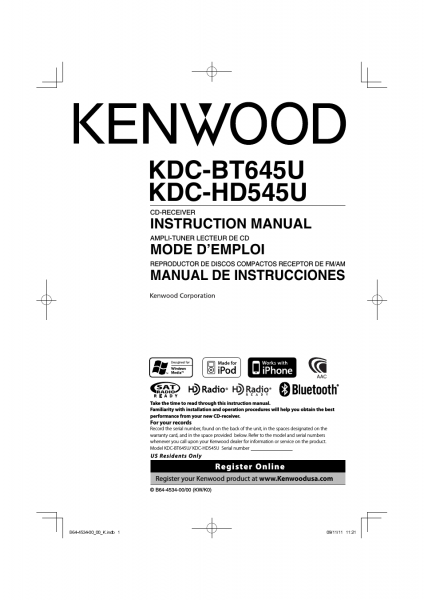 Kenwood Kdc Kenwood Kdc