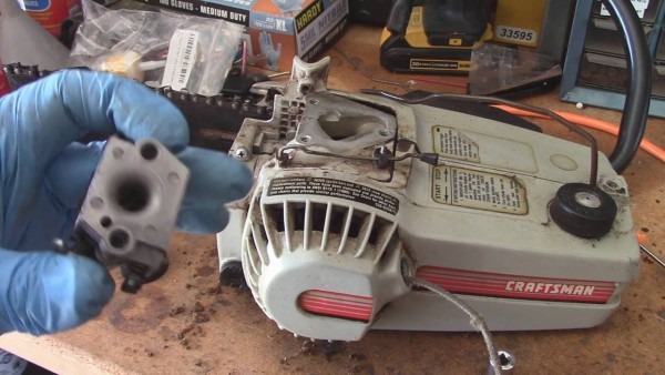Older Craftsman Chainsaw Carb Clean And Fuel Line 358 355140 Older Craftsman Chainsaw Carb Clean And Fuel Line 358 355140