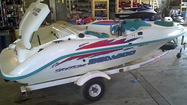 Lot 1316a 1995 Sea Doo Sportster Jet Boat 657x Engine Lot 1316a 1995 Sea Doo Sportster Jet Boat 657x Engine