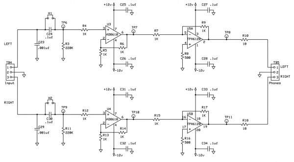 Stereo Headphone Wiring Diagram