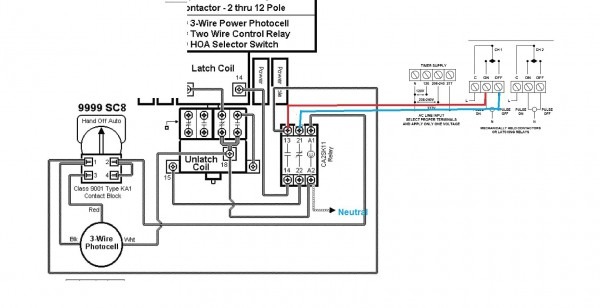 Square D Contactor Wiring Diagram