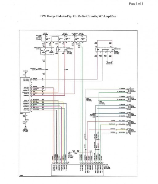 Dodge Caravan Stereo Wiring Diagram