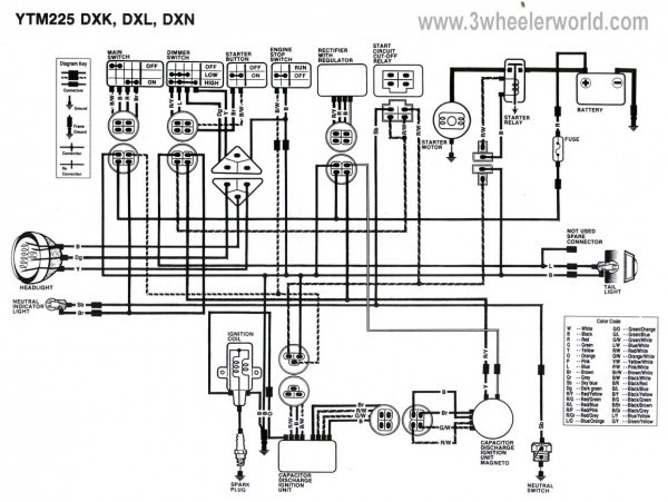 Yamaha Rd 350 Wiring Diagram