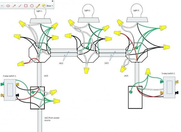 How To Wire A 3 Way Switch With Four Lights How To Wire A 3 Way Switch With Four Lights