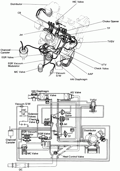 1996 Toyota Tercel Engine Diagram