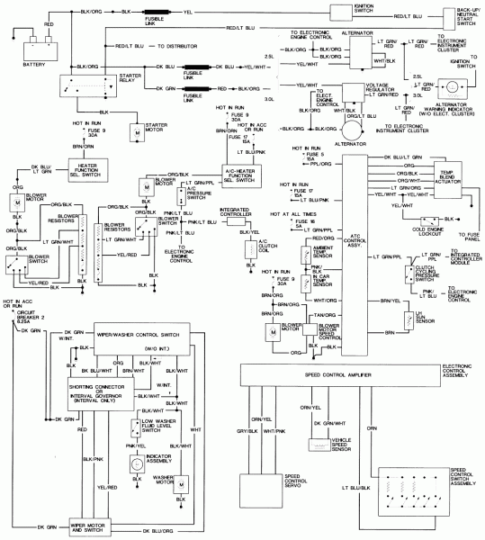 2005 Ford Taurus Wiring Diagram