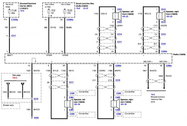Shaker 500 Wiring Harness