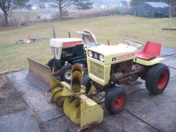 Old Bolens Tractor Parts