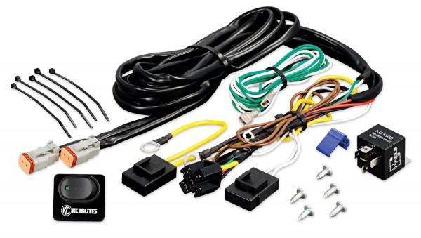 Wiring Harness With 40 Amp Relay And Led Rocker Switch Wiring Harness With 40 Amp Relay And Led Rocker Switch