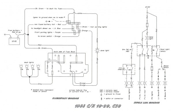 62 Chevy Headlight Switch Diagram Wiring Schematic U2013 Car