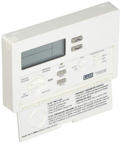 Lux Products Tx500e Smart Temp Programmable Thermostat | Car Wiring Diagram