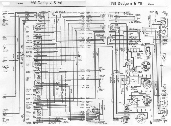 1969 Dodge Charger Wiring Diagram