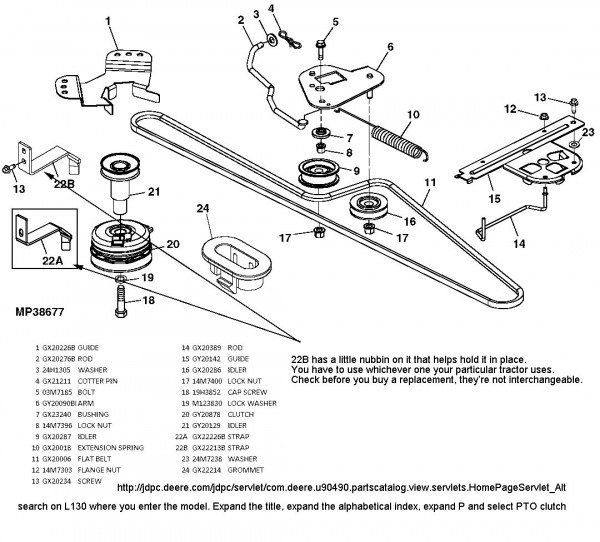 John Deere L130 Clutch Problems