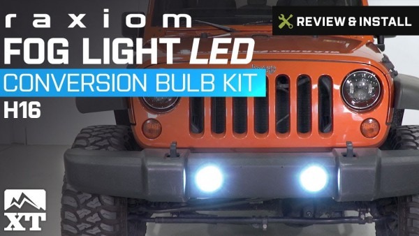 Jeep Wrangler Raxiom Fog Light Led Conversion Bulb Kit Jeep Wrangler Raxiom Fog Light Led Conversion Bulb Kit