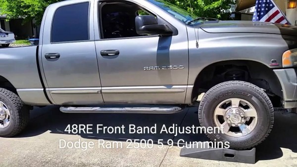 Dodge Diesel 48re Transmission Front Band Adjustment Video Dodge Diesel 48re Transmission Front Band Adjustment Video