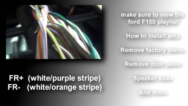 Stereo Wiring Diagram Ford F150 2015 And Up Stereo Wiring Diagram Ford F150 2015 And Up