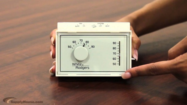 White Rodgers Thermostat 1f56w 444