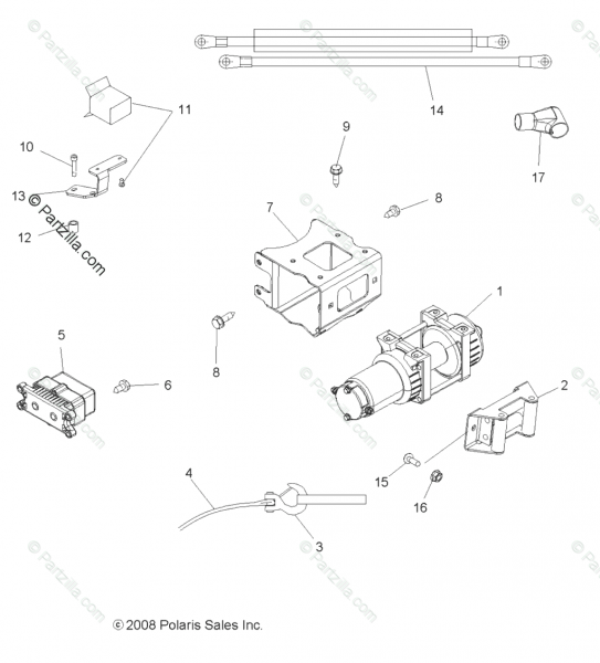 Polaris Winch Parts