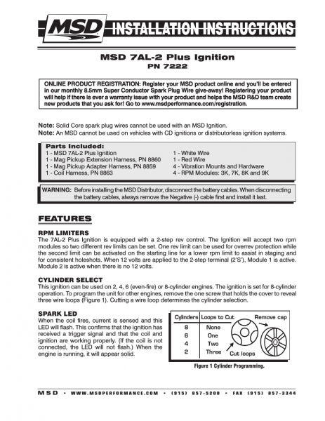Msd 7al Wiring Diagram
