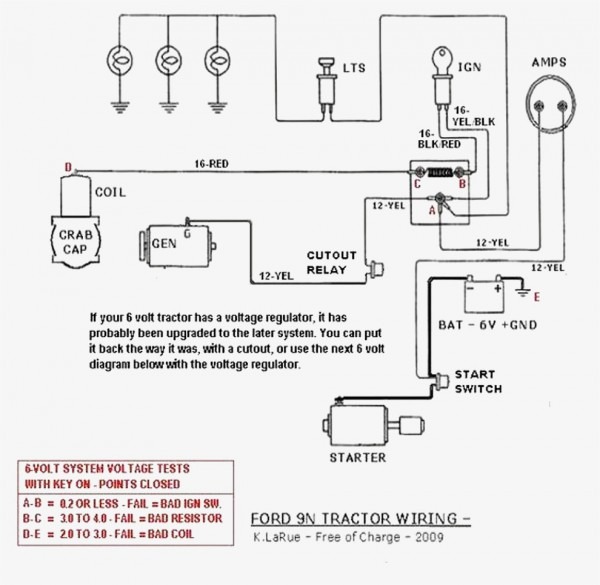 Ford 9n 12v Conversion Wiring Diagram Ford 9n 12v Conversion Wiring Diagram