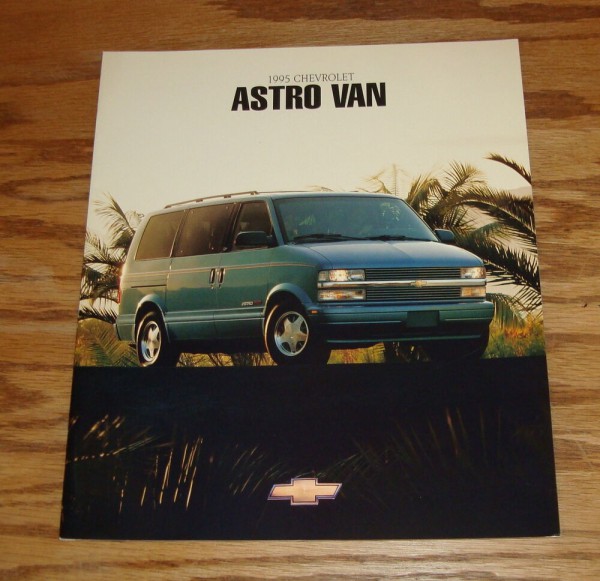 Original 1995 Chevrolet Astro Van Deluxe Sales Brochure 95 Chevy Original 1995 Chevrolet Astro Van Deluxe Sales Brochure 95 Chevy