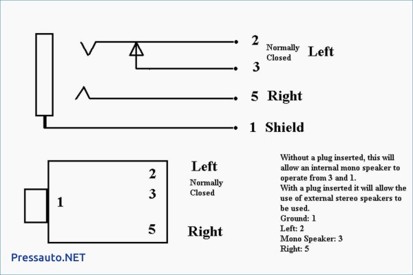 Stereo Headphone Jack Wiring Diagram