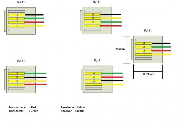 Rj11 Pinout Wiring Diagram
