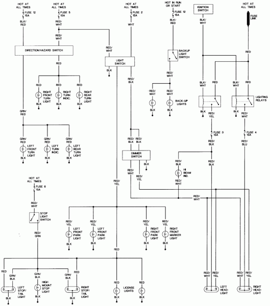 Subaru Legacy Wiring Diagram