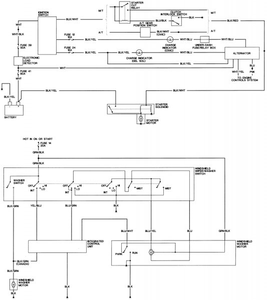 98 Civic Distributor Wiring Diagram