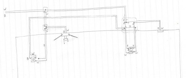 3 Way Switch Drawing