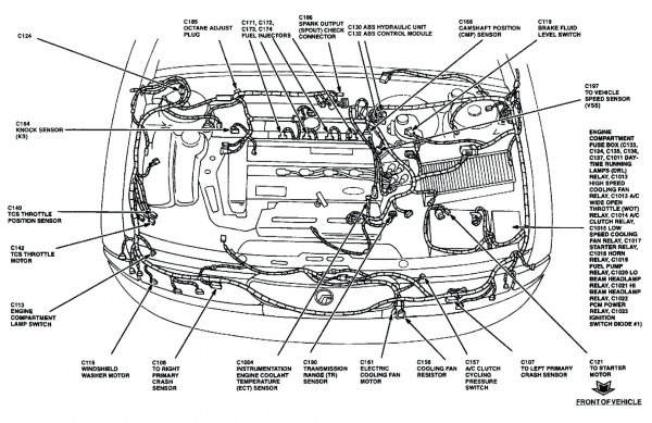 2000 Mercury Cougar Starter