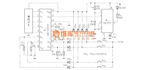 Potentiometer Circuit Remotecontrolcircuit Circuit Diagram Potentiometer Circuit Remotecontrolcircuit Circuit Diagram