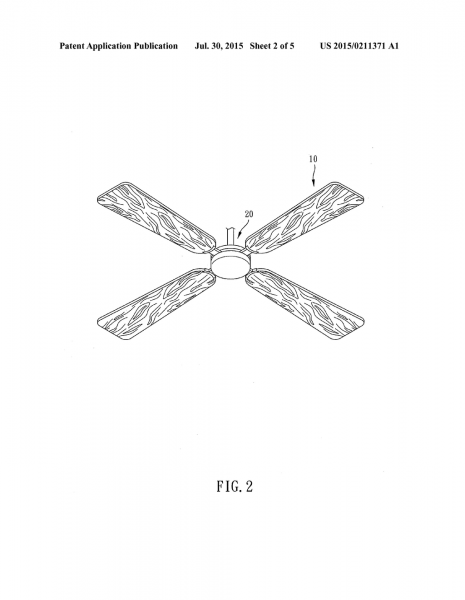 Method For Manufacturing Ceiling Fan Blade And Ceiling Fan Blade Method For Manufacturing Ceiling Fan Blade And Ceiling Fan Blade