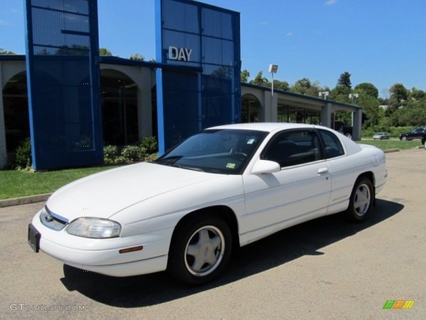 1999 Bright White Chevrolet Monte Carlo Ls 53463313 1999 Bright White Chevrolet Monte Carlo Ls 53463313