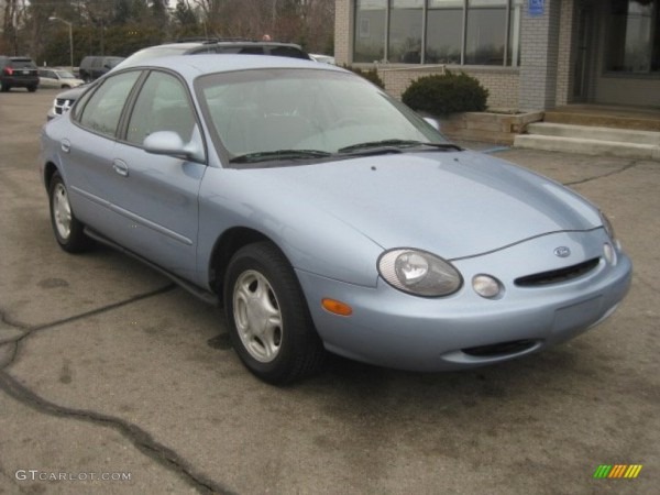 1997 Light Denim Blue Metallic Ford Taurus Gl 60181636 1997 Light Denim Blue Metallic Ford Taurus Gl 60181636