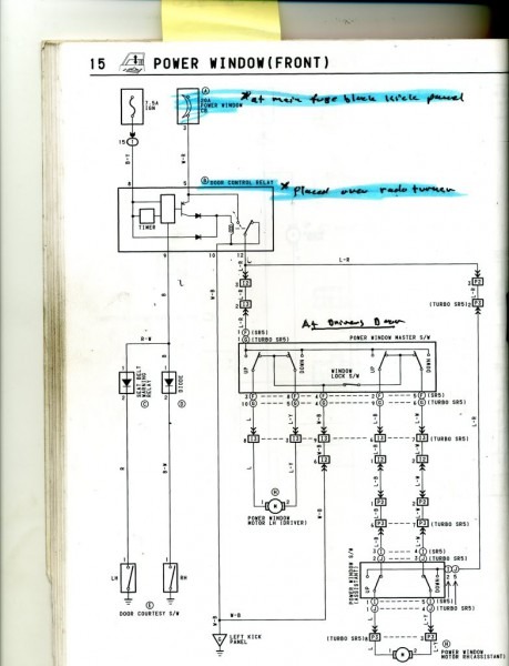 Power Window Wiring Power Window Wiring