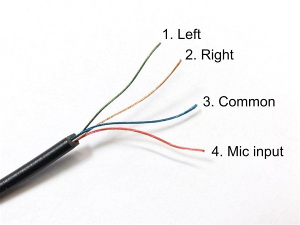 Headphone Wiring Diagram