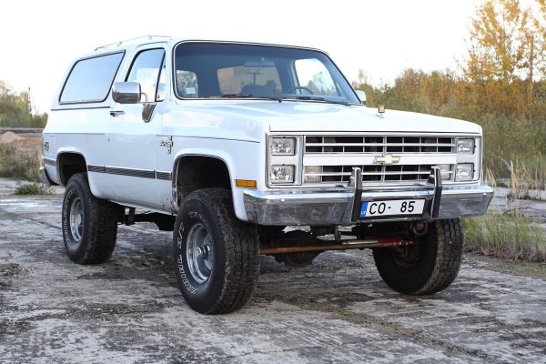 1986 Chevrolet Blazer K5 Silverado 1986 Chevrolet Blazer K5 Silverado