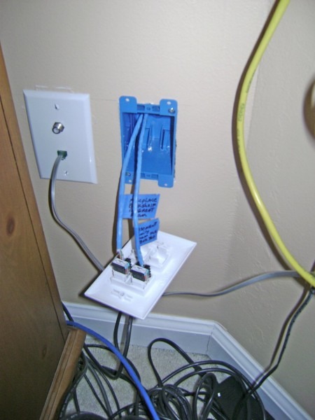 How To Install An Ethernet Jack For A Home Network Pulling Cable How To Install An Ethernet Jack For A Home Network Pulling Cable