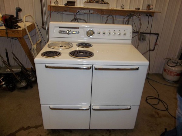 Hotpoint 40 Inch Electric Stove Range Vintage Hotpoint 40 Inch Electric Stove Range Vintage