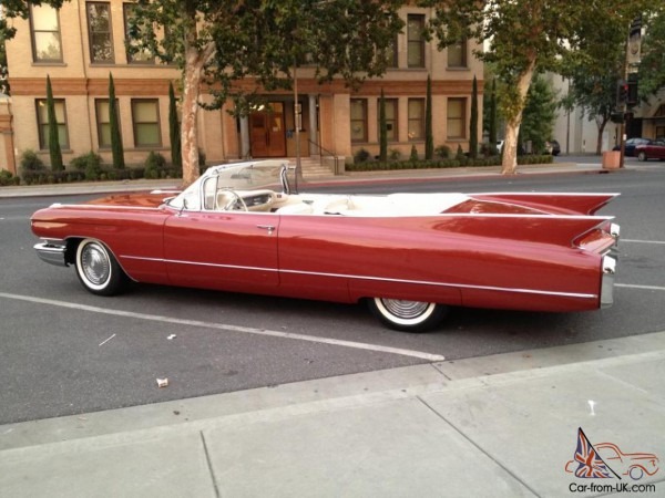 1960 Cadillac Convertible 62 Series 1 Owner California Car Rust 1960 Cadillac Convertible 62 Series 1 Owner California Car Rust