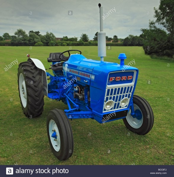Ford 3000 Tractor Stock Photo 24856626 Ford 3000 Tractor Stock Photo 24856626