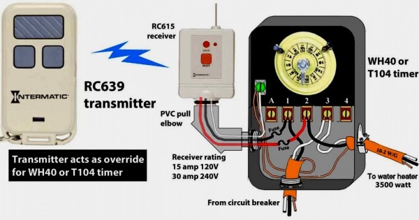 Intermatic T103 Wiring Diagram